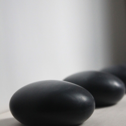 Basalt Porphyry Soap Stones: the soap used to make the smaller rocks and pebbles for the Zen Garden Soap.